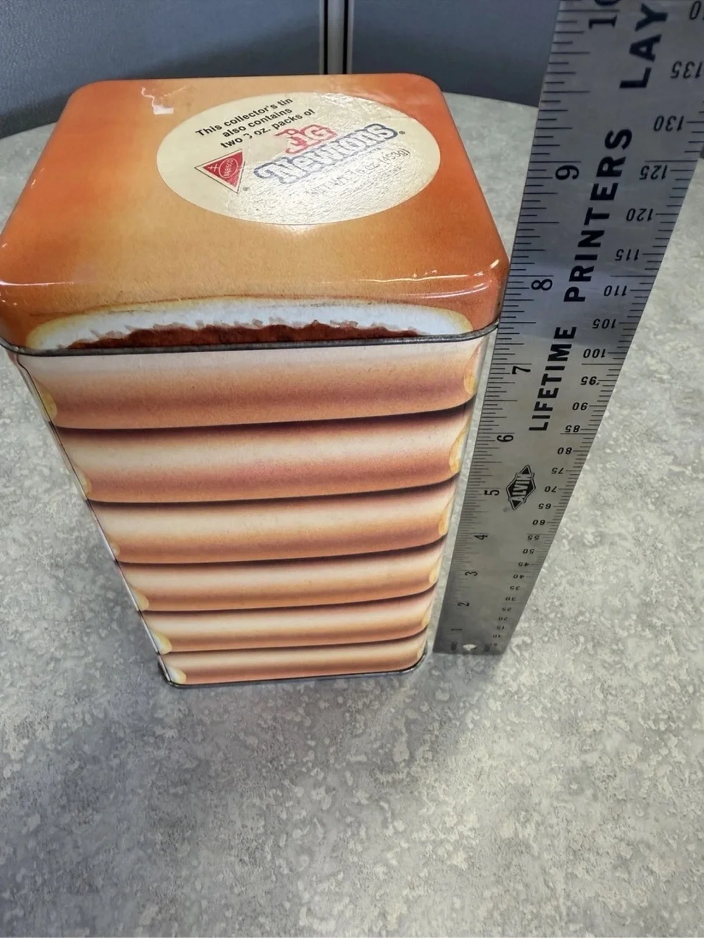 Vintage Nabisco Fig Newtons J.C. Newtons Collectible Advertising Tin 1994